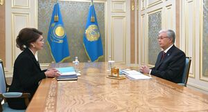 Президент принял нового вице-премьера Аиду Балаеву