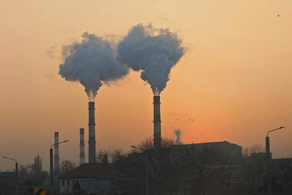 Город в тумане