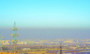 Город в тумане