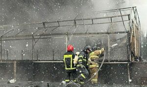 Крупный пожар в кафе Астаны ликвидирован