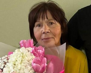 Замёрзла в сугробе