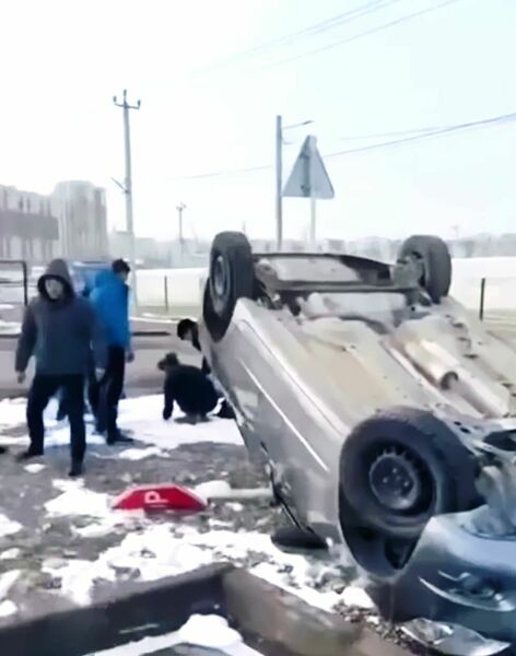 Переворот на автодроме