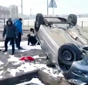 Переворот на автодроме