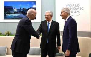 Глава государства провел ряд встреч в Давосе