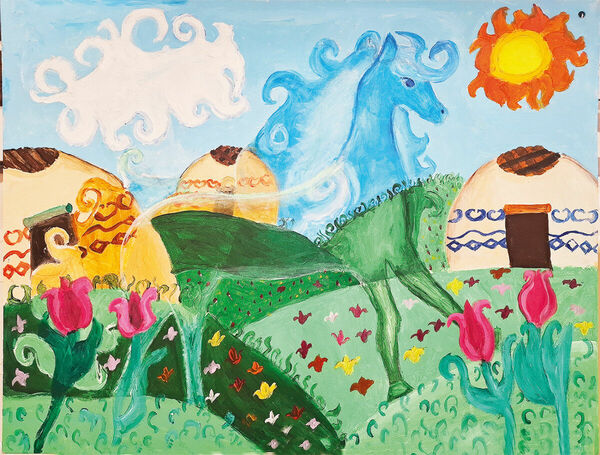 Кони бравые и лоскутные…