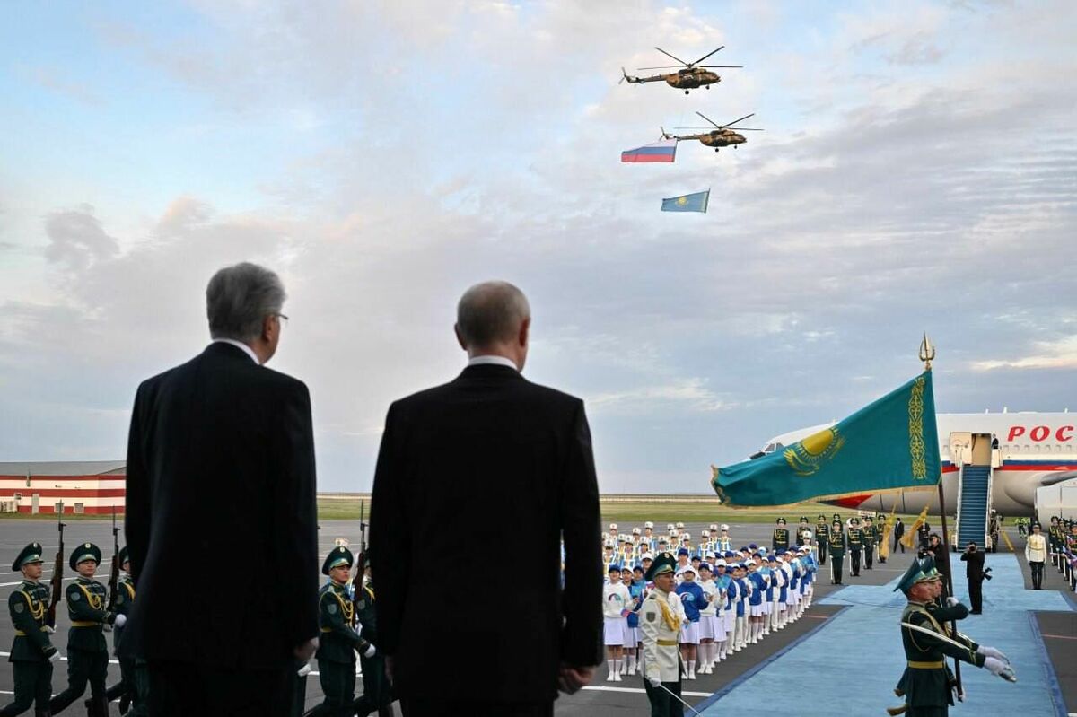 Триколор над Астаной