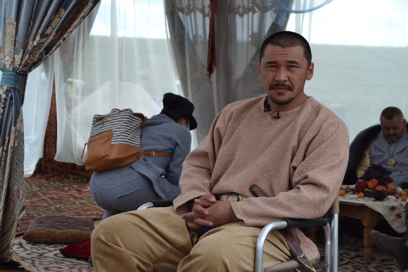 Исполнитель главной роли Еркебулан ДАИРОВ.