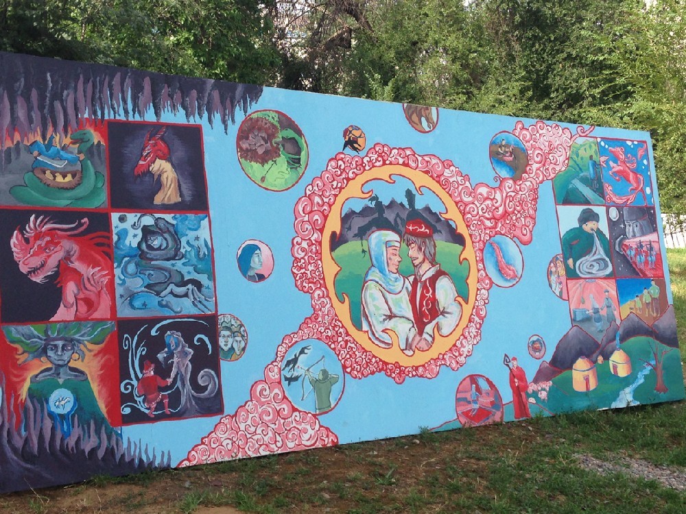 Кэрри НЬЮМАЙЕР. Панно “Ер Тостик”.