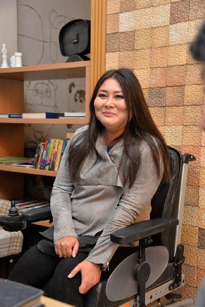 Лязат САЛЫКОВА обожает петь.