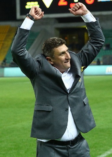 Кахабер Цхададзе ликует.