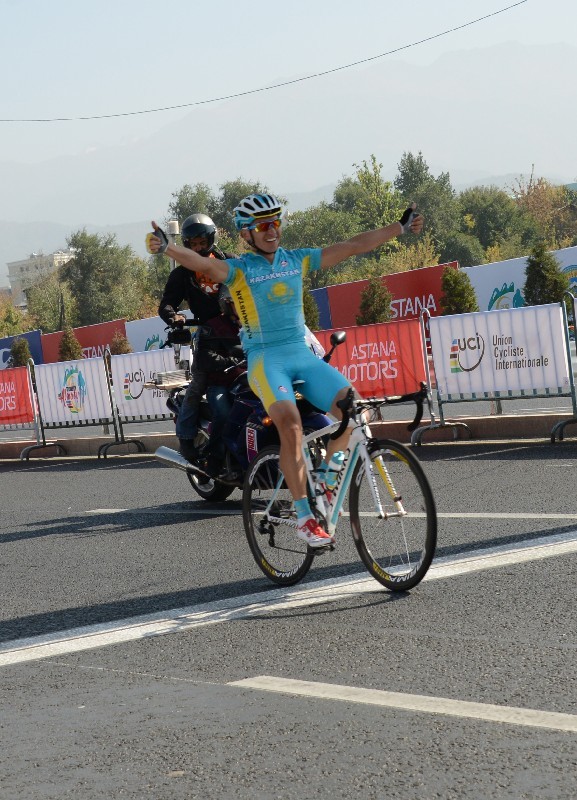 Максим Иглинский - первый победитель “Тура Алматы”.