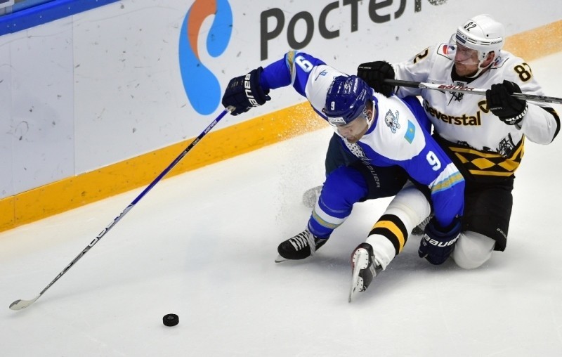 В матче с “Северсталью” “Барыс” был похож на себя.