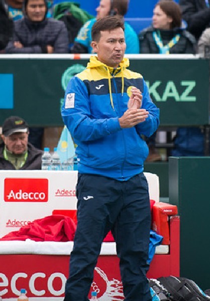 Диас ДОСКАРАЕВ, капитан казахстанских теннисистов