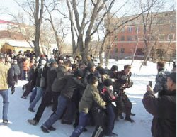 Праздничная рукопашная