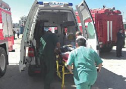 Взрыв на стройке