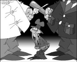 Дядя Стёпа помогает тем, кто попал в беду, а доктор Айболит - тем, кто попал к дяде Стёпе