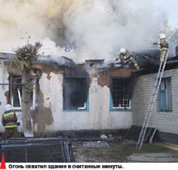 В огненной клетке