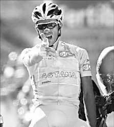 Альберто КОНТАДОР, лидер велокоманды “Астана”: Спонсором доволен