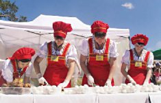 Оливье во время язвы