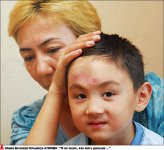 Маленький мальчик нашёл пистолет...