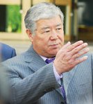 Аким на линейке