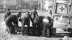 Тело пахнет керосином