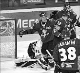 “Барыс” прыгнул