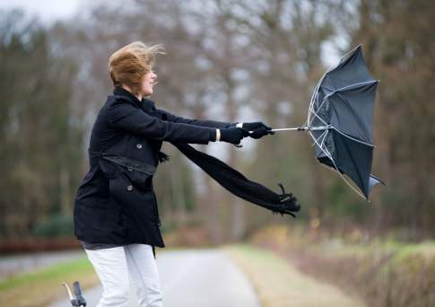 В трех областях Казахстана объявлено штормовое предупреждение из-за сильного ветра
