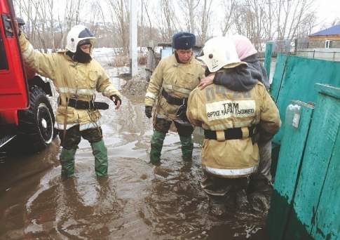 Штормовые предупреждения объявлены в 5 областях Казахстана из-за угрозы подтоплений