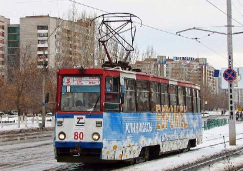 В первый же день эксплуатации новых трамваем в Усть-Каменогорске выяснились трудности в техобслуживании
