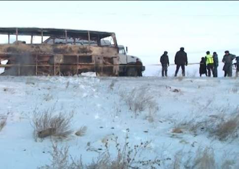 В розыске находится владелец автобуса, в котором погибли 52 узбекистанца в Актюбинской области