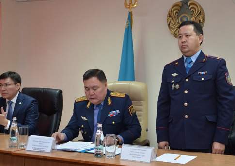 Назначен начальник ОВД в Сатпаеве