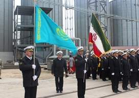 К казахстанским берегам Каспия прибыли корабли Военно-морских сил Ирана