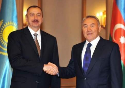 Назарбаев поздравил Алиева с его повторным избранием на пост президента Азербайджана