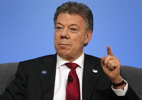 Президент Колумбии получил Нобелевскую премию мира