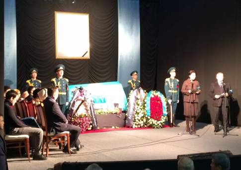 В Астане простились с главой Счетного комитета Джанбурчиным