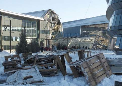 В МВД назвали причину обрушения конструкции ЭКСПО-2017