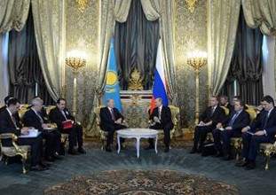 Ряд документов подписан в Москве по итогам встречи президентов Казахстана и России
