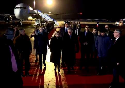 Премьер-министр Израиля прибыл в Астану (ВИДЕО)