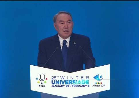 Президент Казахстана поздравил национальную сборную с успешным выступлением на Универсиаде-2017