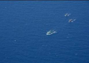 Найден пропавший в ходе шторма малайзийский военный корабль