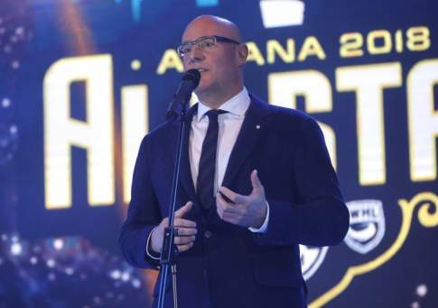 Дмитрий Чернышенко: "Астана блестяще проводит неделю звёзд хоккея!" 