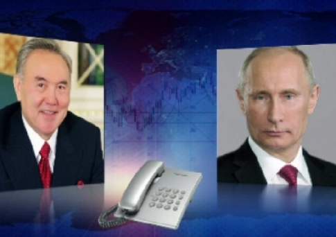 Президенты Казахстана и России обсудили по телефону ситуацию в Сирии
