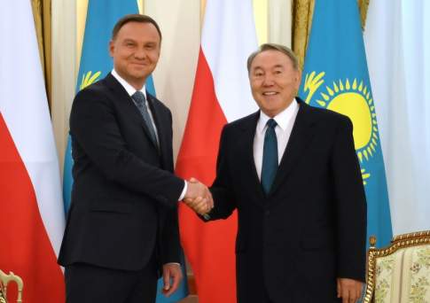 Назарбаев назвал Казахстан «надежным плацдармом» для Польши
