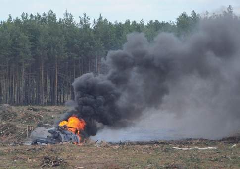 На авиашоу в России при крушении вертолета Ми-28 погиб один из пилотов