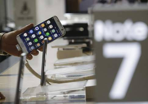 СМИ: компания Samsung приостановила производство Galaxy Note 7