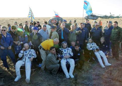 Экипаж «СоюзТМА-20М» благополучно приземлился в Казахстане