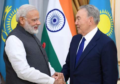 Присоединение Индии к ШОС позволит расширить спектр вопросов, которые может решать Организация – Назарбаев