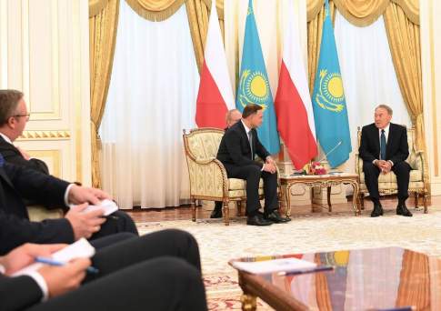 Назарбаев призвал Польшу сотрудничать в развитии сельского хозяйства