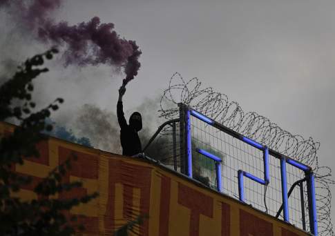 В Гамбурге в стычках с антиглобалистами пострадали 74 полицейских